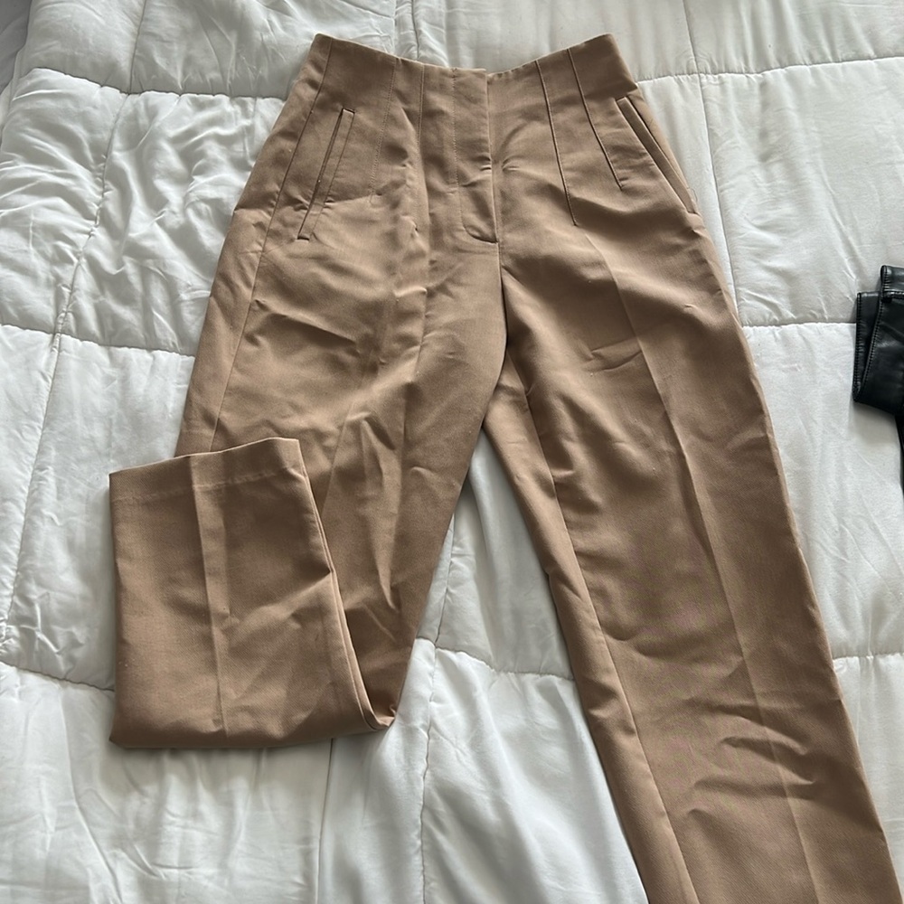 Zara high rise dress pants